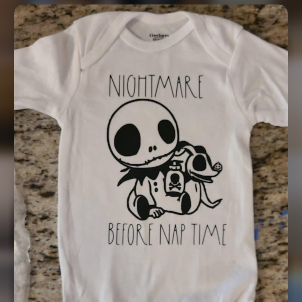 Nightmare before Christmas onesie